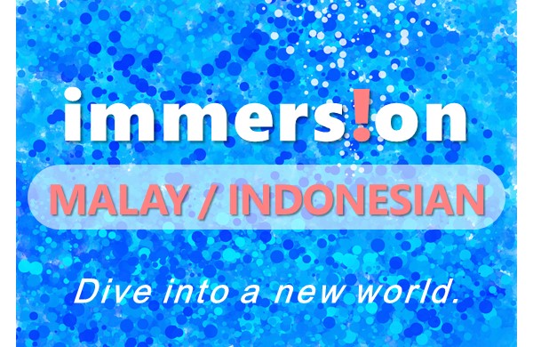 [Discontinued] AP Language Immersion (Malay/Indonesian)