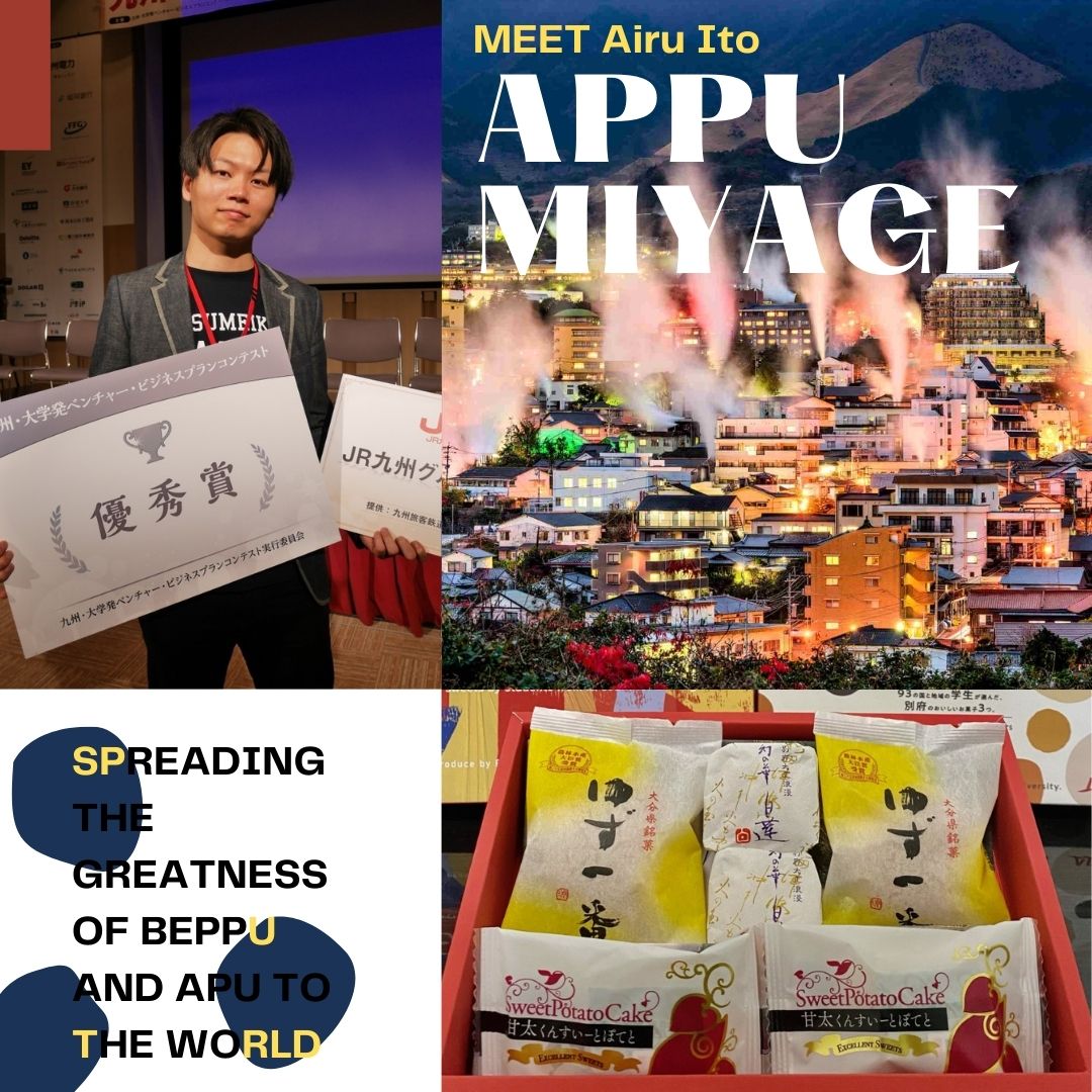 “APPU MIYAGE” – spreading the greatness of Beppu and APU to the world!