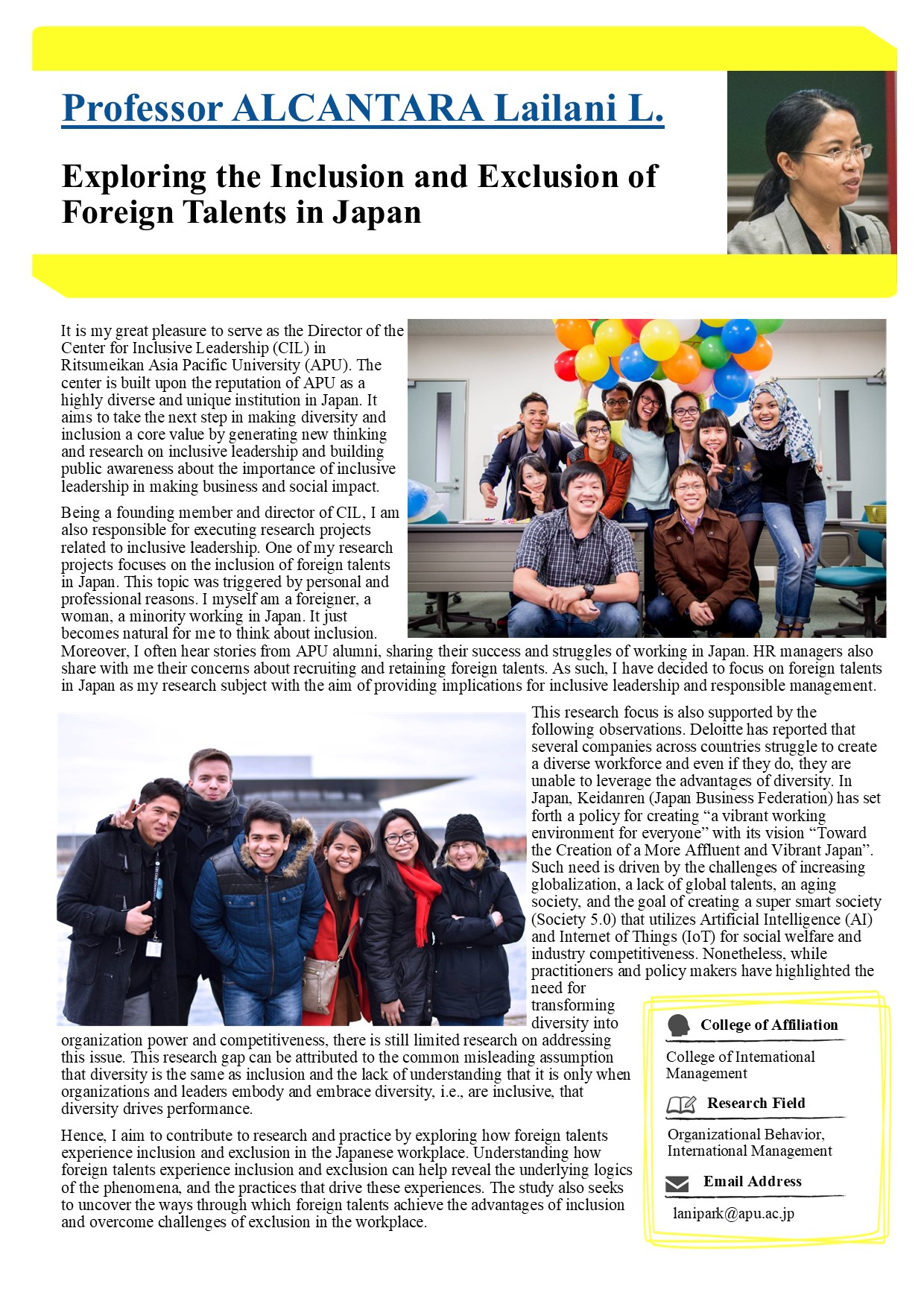 Exploring the Inclusion and Exclusion of Foreign Talents in Japan