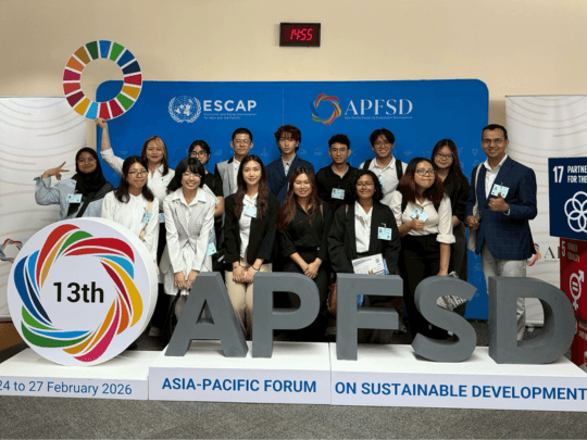 “Sustainable Development with Local and International Development Actors in Thailand”(Site: Bangkok, Thailand)