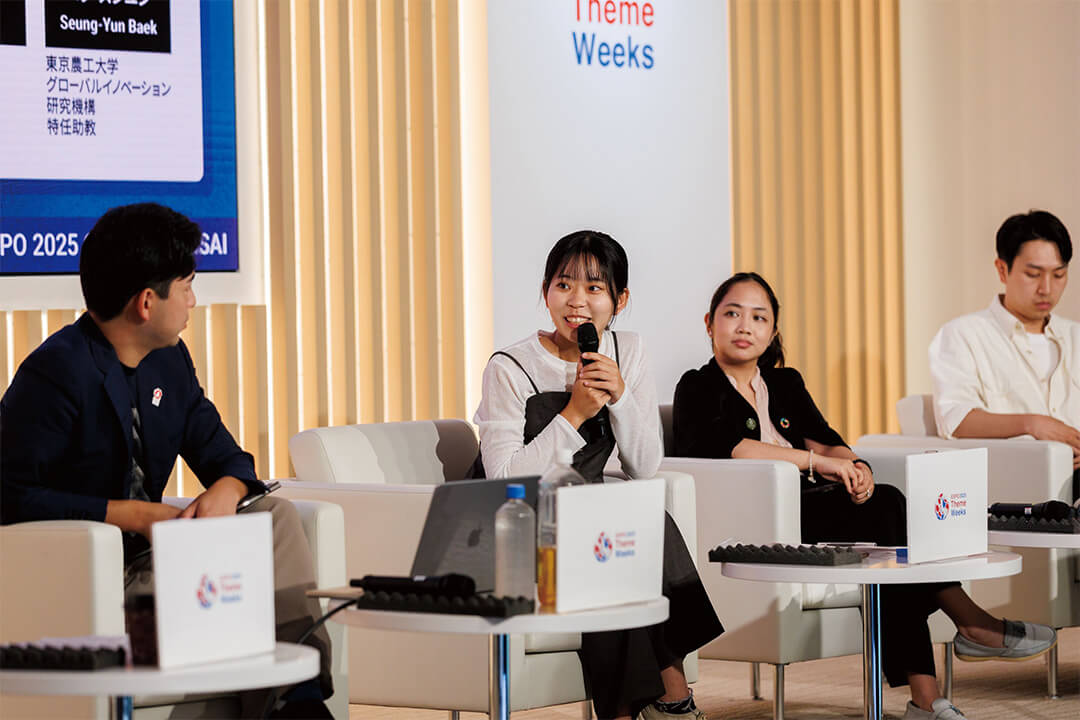 APU Student Speaks at Osaka-Kansai Expo International Session