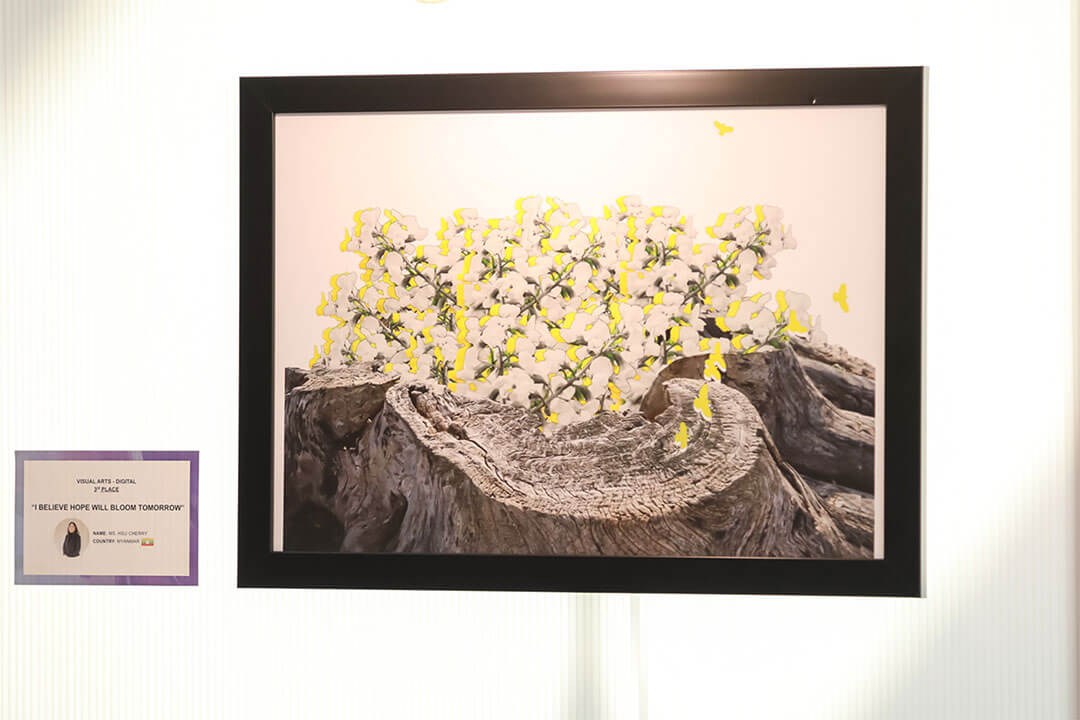 APU Student Wins Third Place in the Digital Art Category at UN Hosted “Youth Multimedia Arts Exhibition”