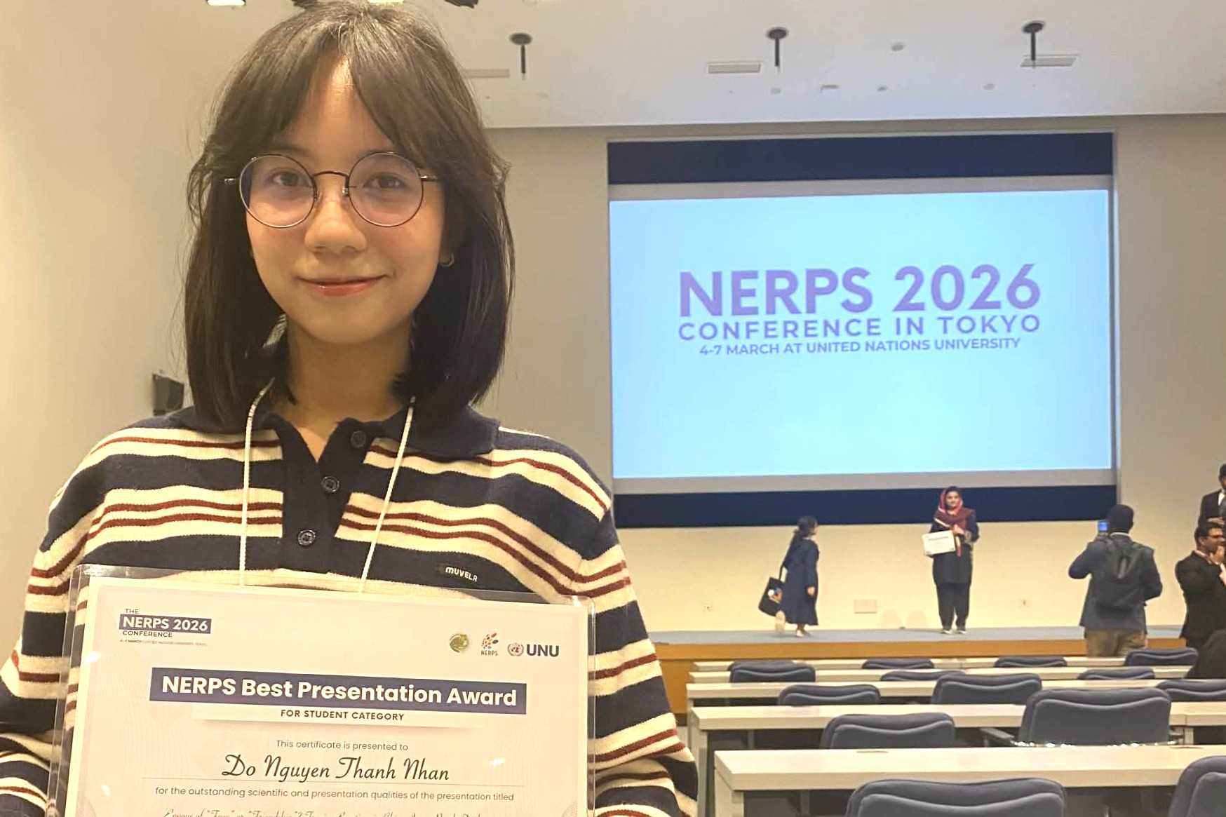 APU Student Receives Best Student Presenter Award at NERPS 2026