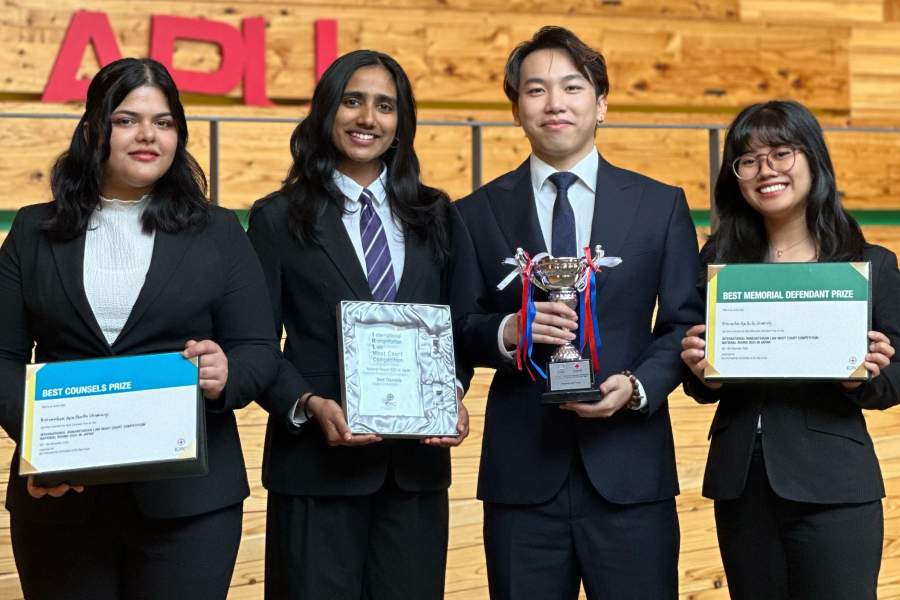 APU Students Finish Runner-Up at the 24th Red Cross International Humanitarian Law Moot (Asia-Pacific Region)
