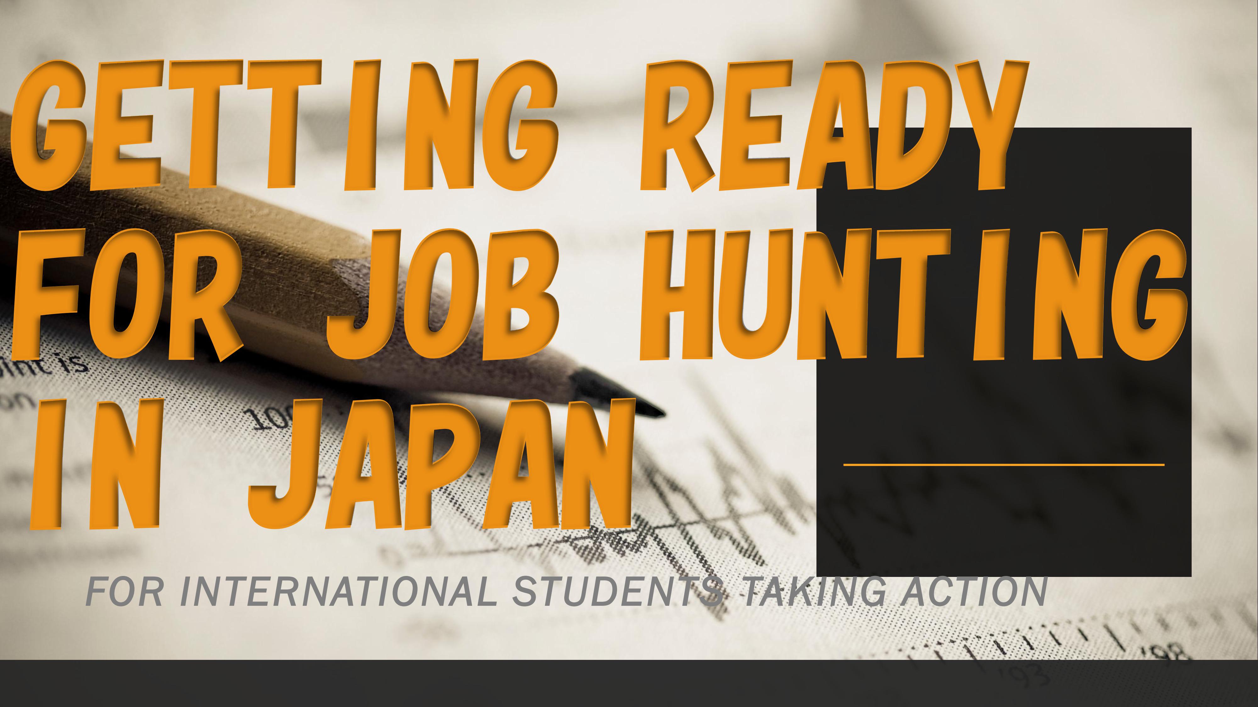 Getting Ready for Job Hunting in Japan