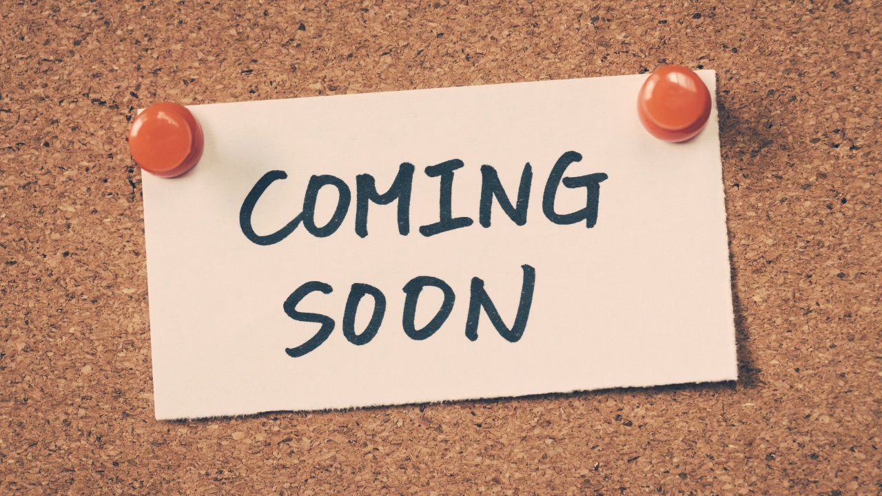 Coming soon