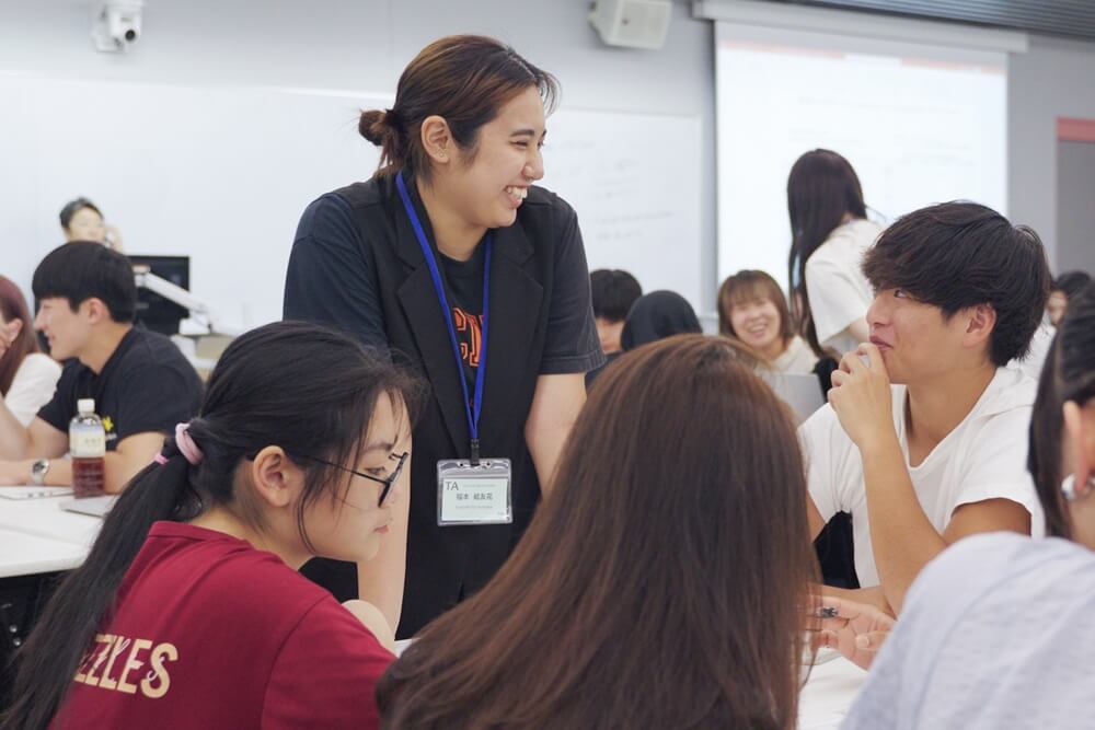 Class participation by native-speaking students