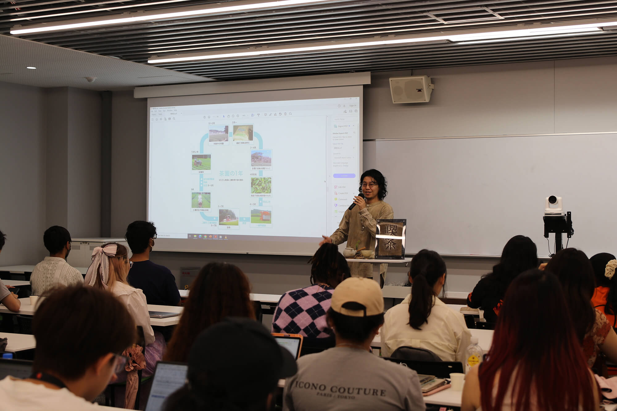 Guest lectures by local producers and business representatives