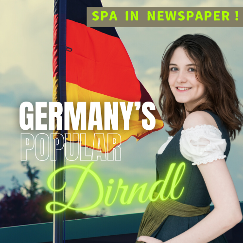 Germany’s popular dirndl　-Published in Local Newspaper “A Window to the World from APU”