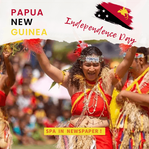 Papua New Guinea Independence Day - Published in Local Newspaper: “A Window to the World from APU”