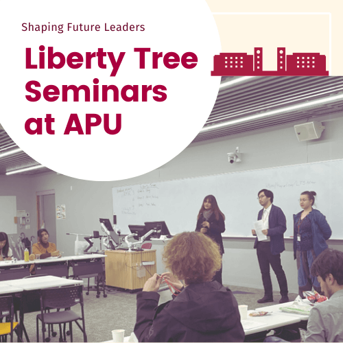 Shaping Future Leaders: The Impact of Liberty Tree Seminars at APU