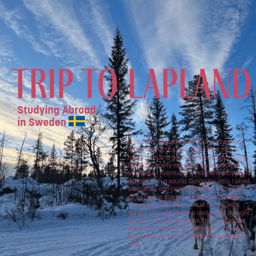 Studying Abroad in Sweden – A Trip to Lapland