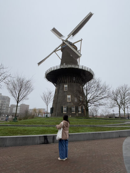 Traveling with friends in the Netherlands