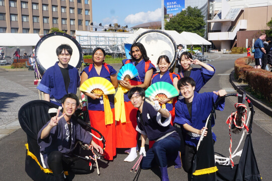 Arauma dance performers at Tenkusai