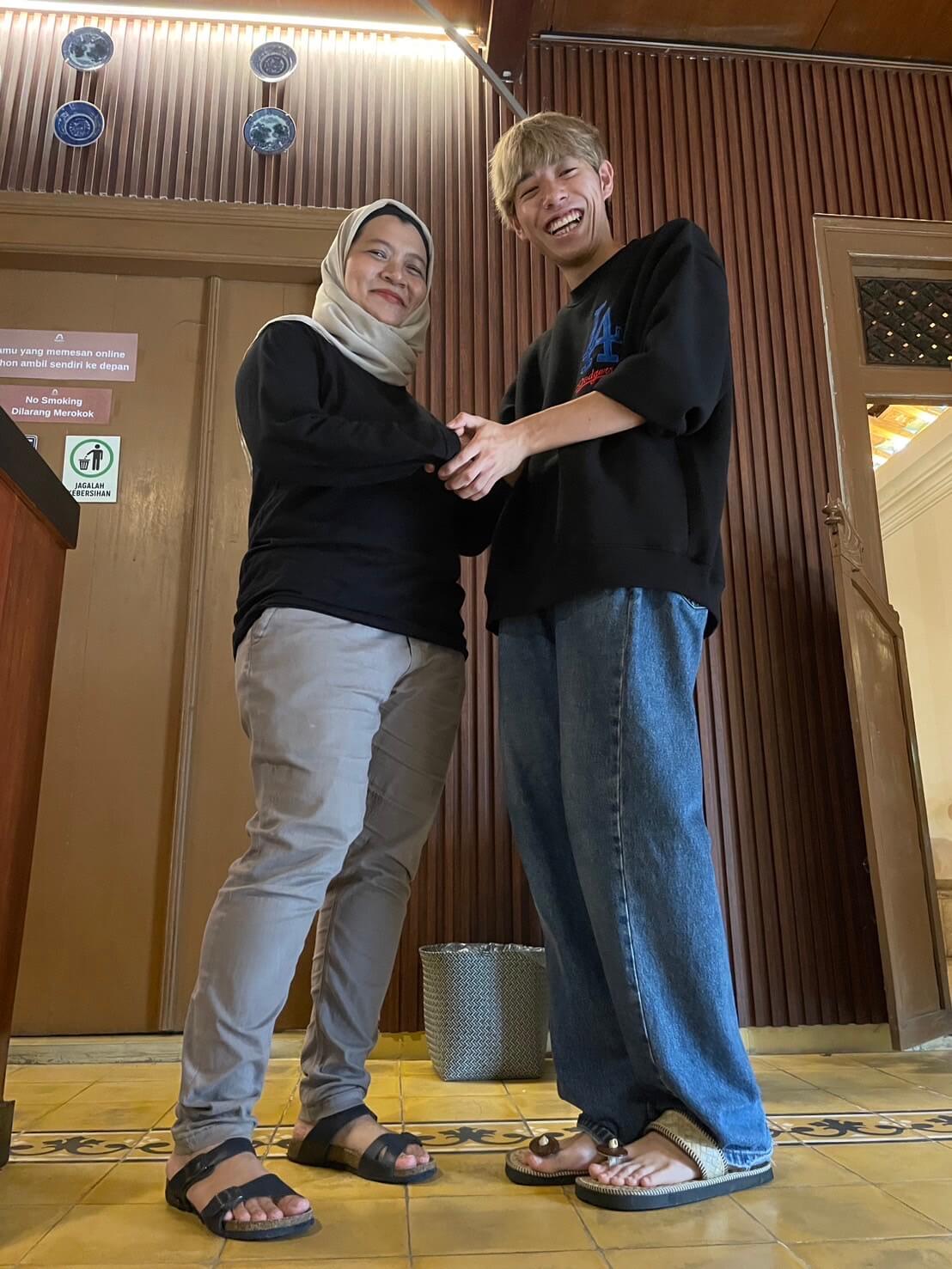 The dormitory caretaker who supported everything, from daily life to studies, made my time in Indonesia unforgettable!