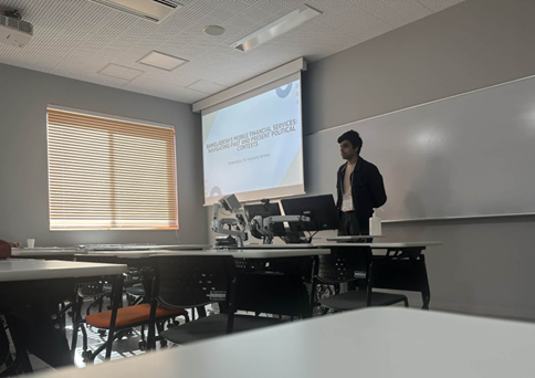 Presenting on my research