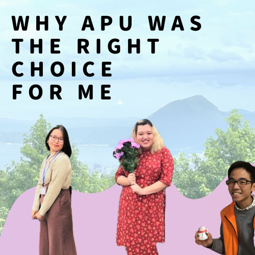 Why APU was the right choice for me.