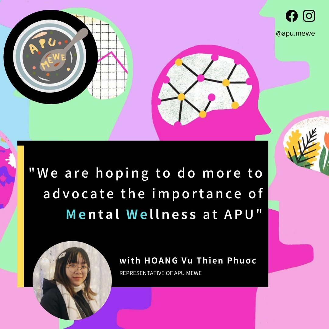 APU MeWe – Supporting Students’ Mental Health and Wellness