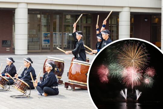 Welcome Performance and Fireworks