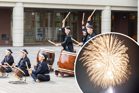 Welcome Performance and Fireworks