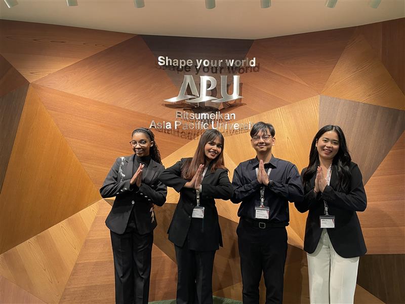 Midterm Report Meeting Held by the APU Student Future Visionary Vice President and Summit Members