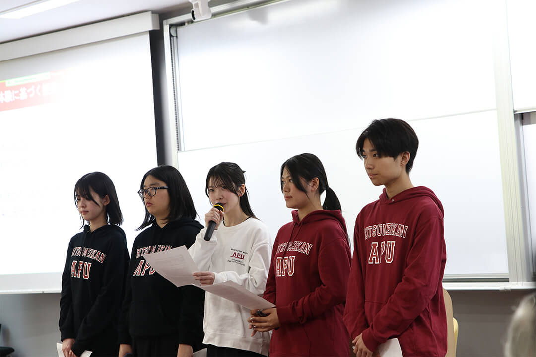 High School Future Visionary Vice President & Summit Members Hold Final Presentation