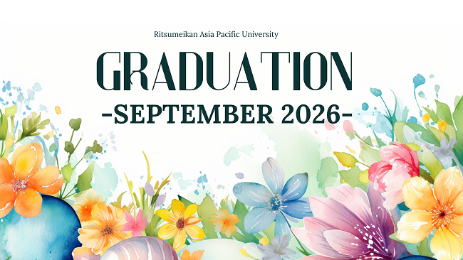 September 2026 Graduation Ceremony
