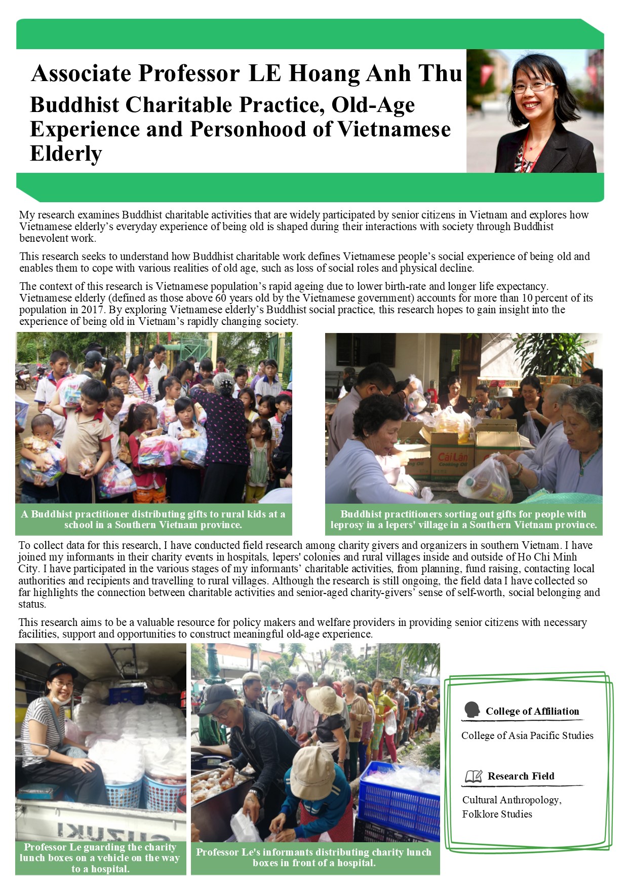Buddhist Charitable Practice, Old-Age Experience and Personhood of Vietnamese Elderly