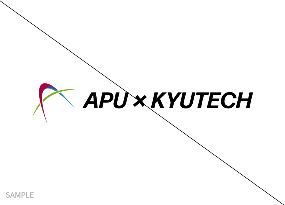 APU × Kyutech Collaborative SI Project – Secondary Logo 2