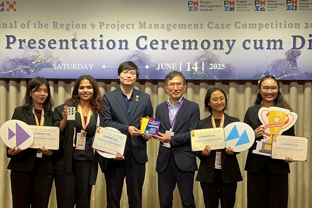 APU Team Triumphs at PMI Region 9 Global Finals with Innovative Elderly Care Solution