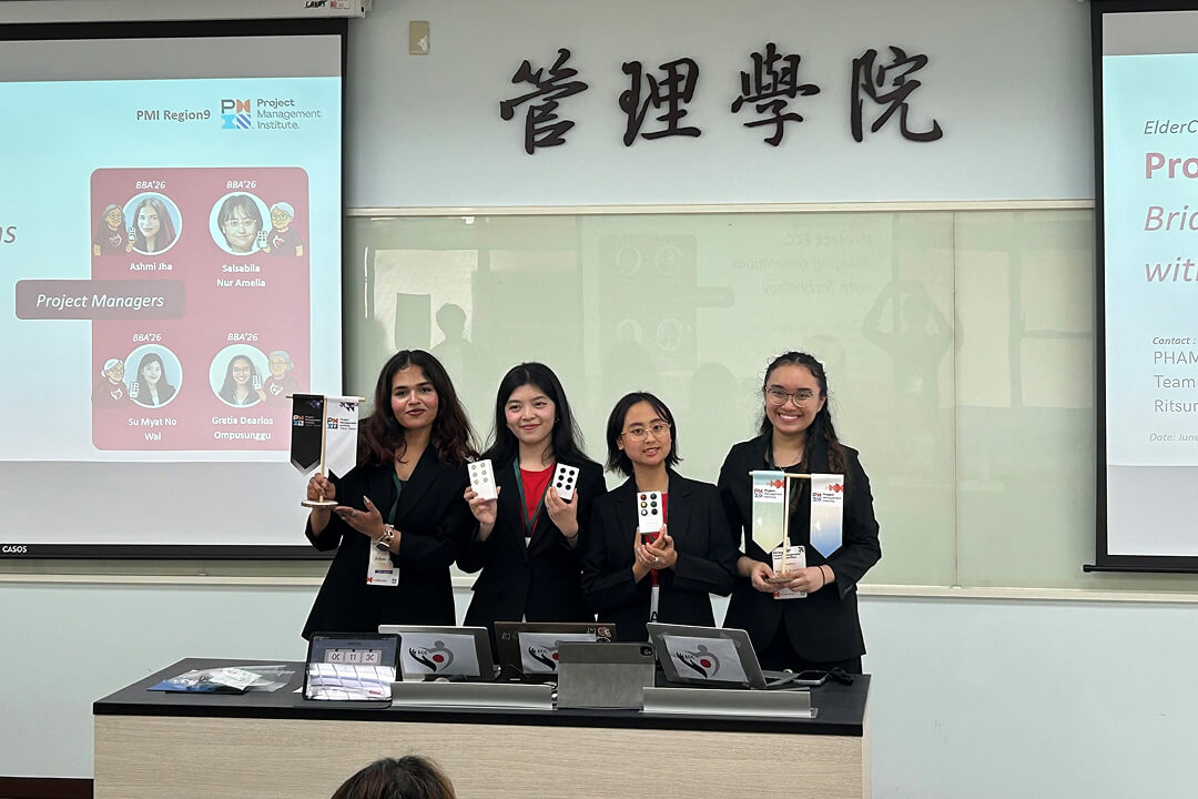 APU Team Triumphs at PMI Region 9 Global Finals with Innovative Elderly Care Solution