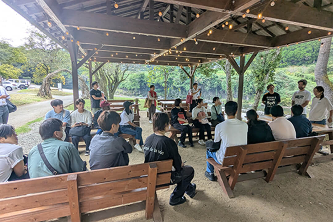 APU College of Sustainability and Tourism and Oita Bank hold